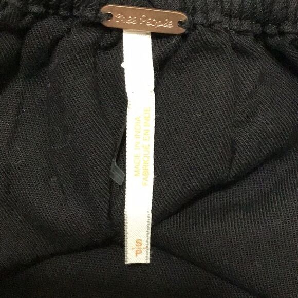 Free People Printed Strapless Mini Dress Fleur Du Jour Off Shoulder Embroidered - Picture 9 of 14